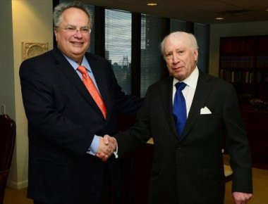 Συνάντηση Ν. Κοτζιά-Μ. Νίμιτς στο περιθώριο του Συμβουλίου Εξωτερικών Υποθέσεων της ΕΕ